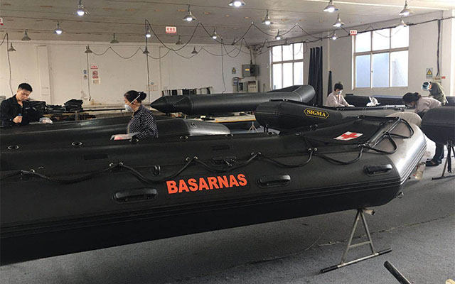 Bateaux de sauvetage gonflables